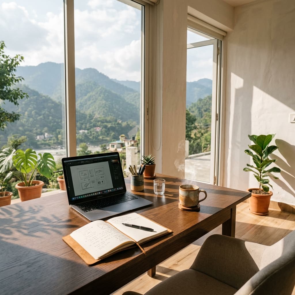 Studio workspace